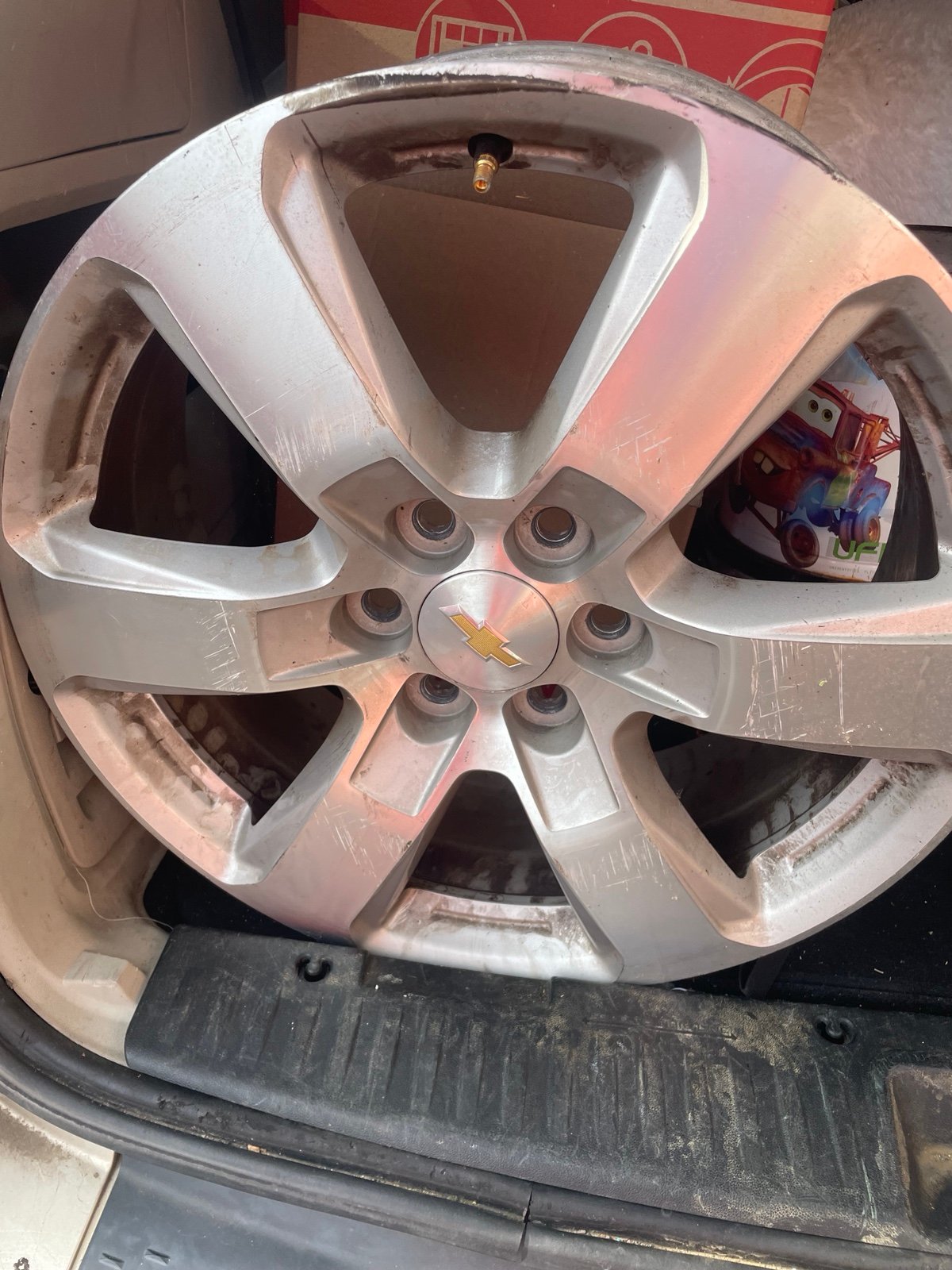 Metal car rim