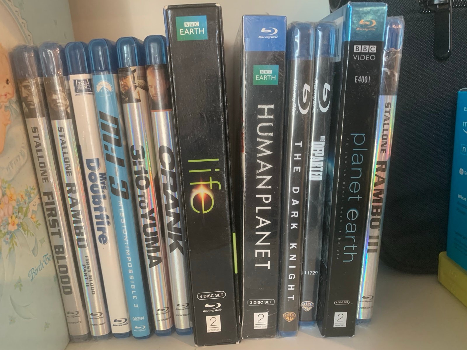 Blu-Ray Lot Planet Earth Rambo