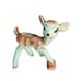 Vintage Standing Deer Fawn Ceramic Figural Planter Lane 1950s 9 Inches