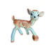 Vintage Standing Deer Fawn Ceramic Figural Planter Lane 1950s 9 Inches