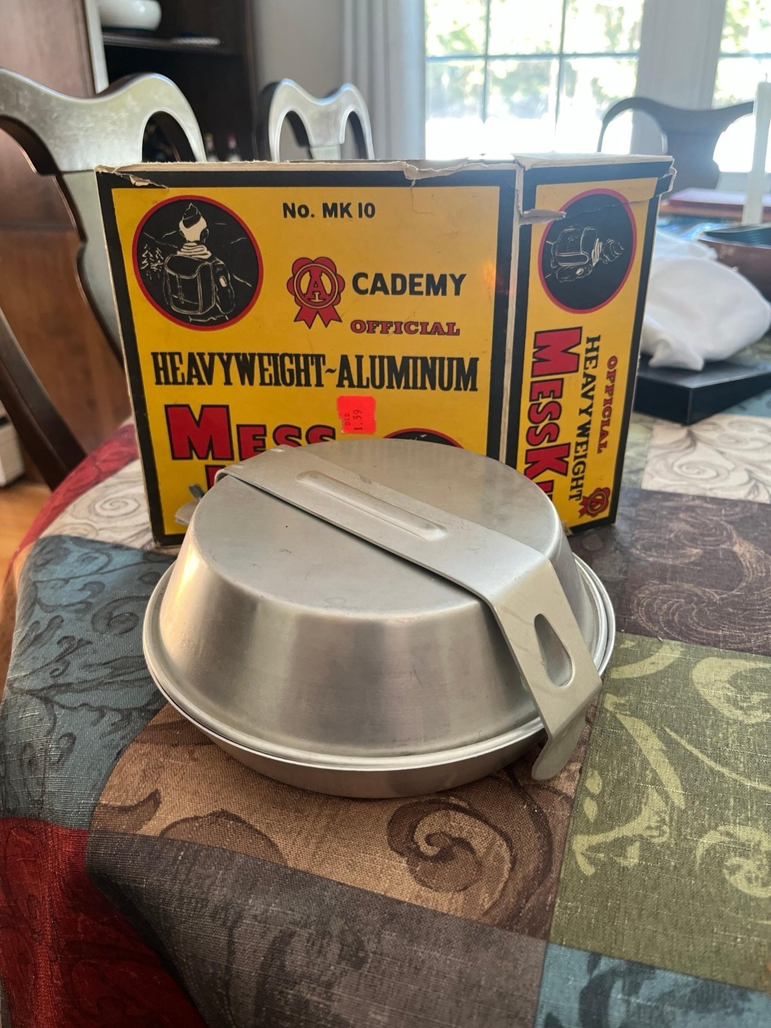 Vintage Academy MK-10 Heavy Tin Mess Kit