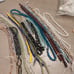 25 strands of Czech bead lot c947