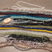 25 strands of Czech bead lot c947