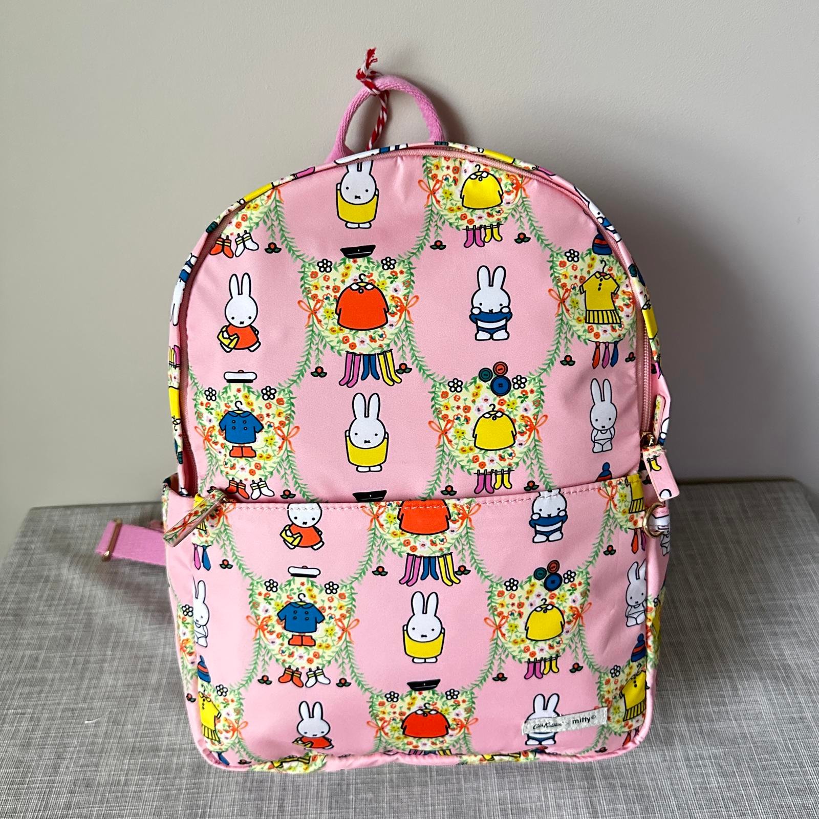 Cath Kidston Pink Miffy Compact Backpack New NWT