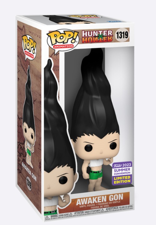 Funko Pop SDCC 2023 Hunter x Hunter Super Awaken Gon Shared Sticker