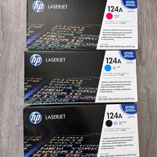 HP Laserjet Print Cartridge 124A Set