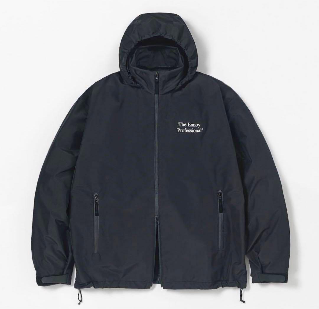 新作 Ennoy】3LAYER L BLACK JACKET SHELL ジャケット・アウター