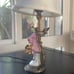 Vintage Porcelin Figurine Base Lamp