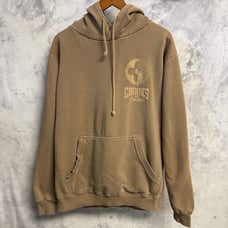 Crooks & Castles Hoodie Sweatshirt Mens Medium Brown