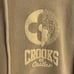 Crooks & Castles Hoodie Sweatshirt Mens Medium Brown