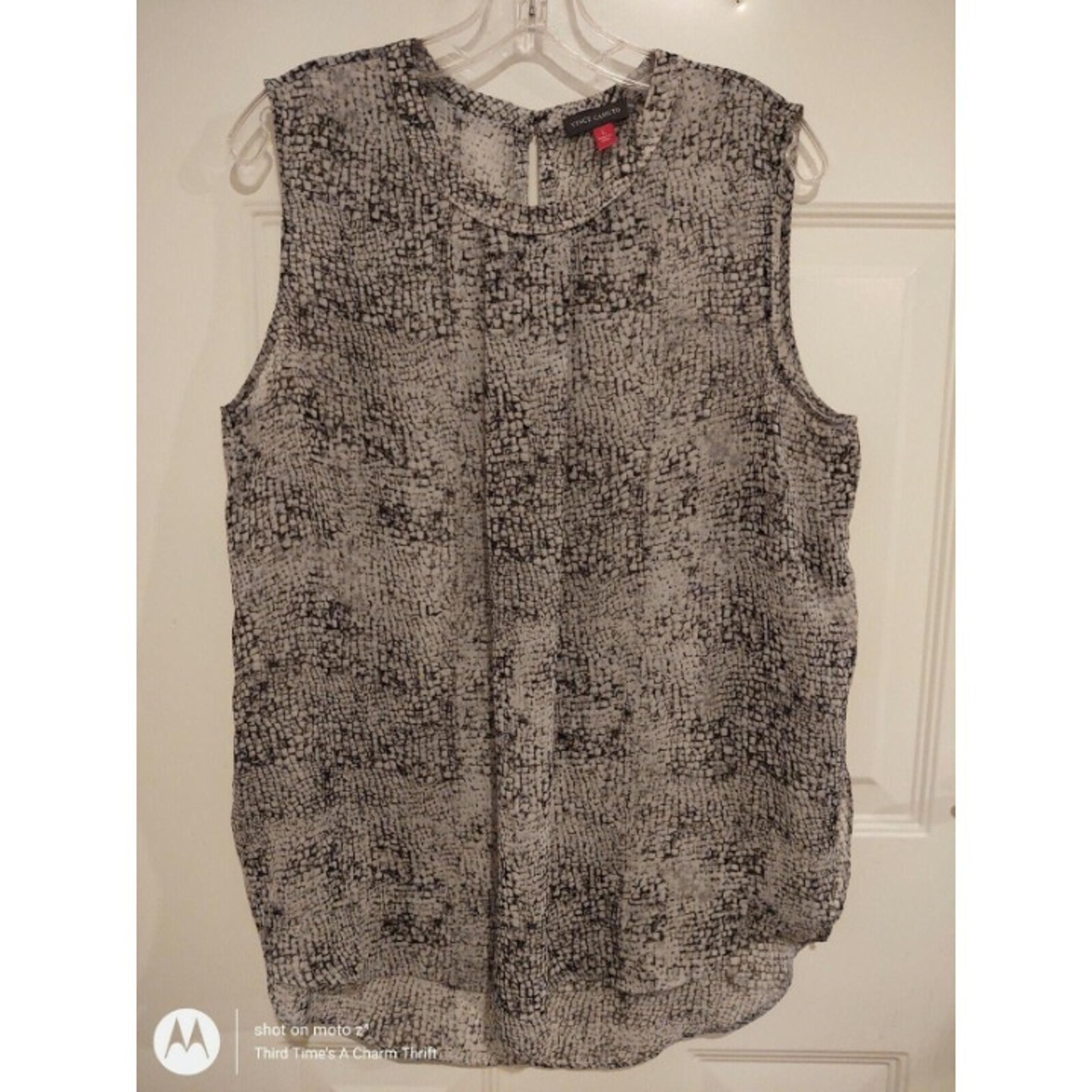 Vince Camuto Sleeveless Tank Top L Large