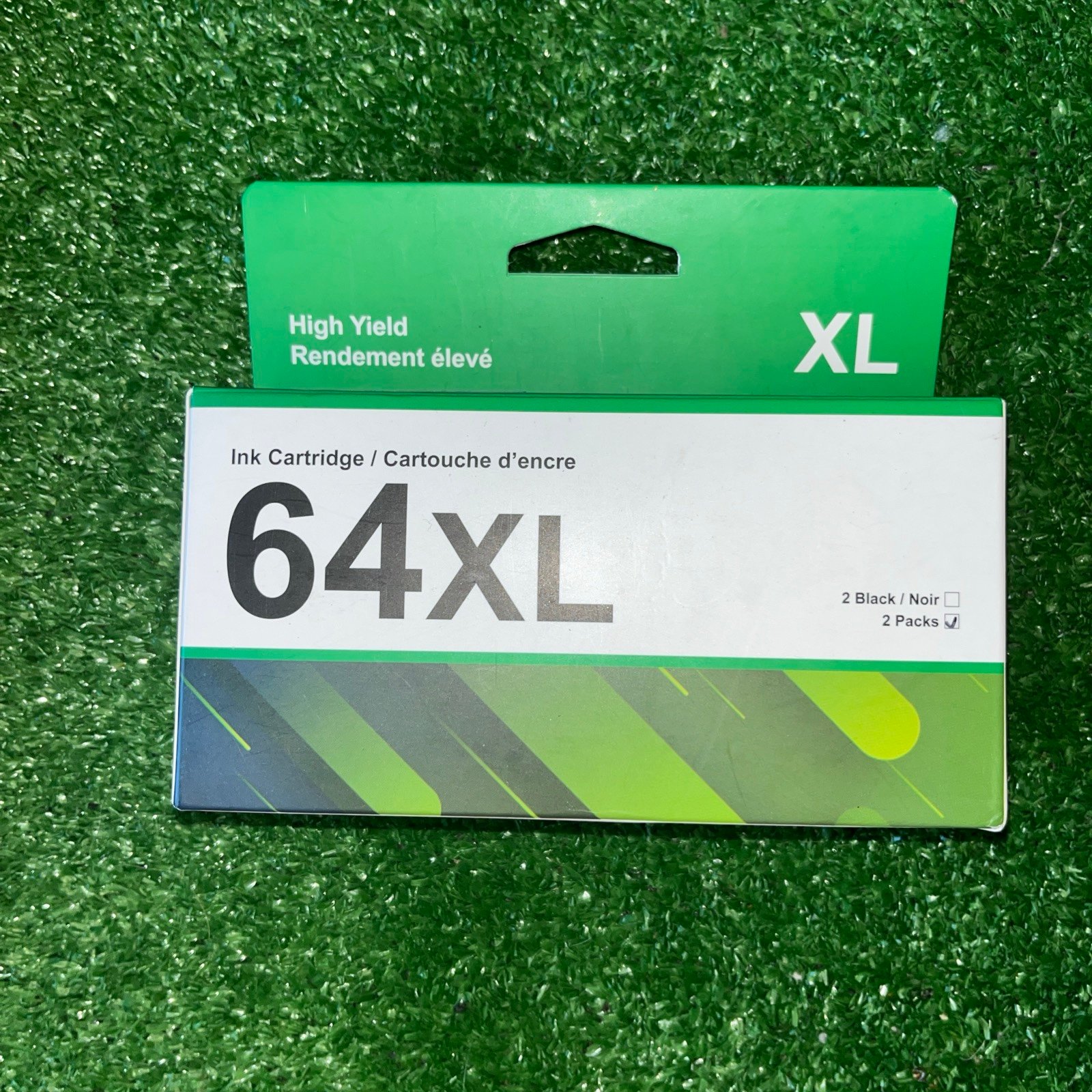 2PK HP 64XL Ink Cartridge Envy 6255 6252 7120 7164 7132 6230 7155 7158 Color Blk