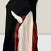 Women's Vintage J. Peterman Black Wool Cape with Huge Cashmere Collar Size L