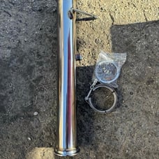 06-10 Volvo C30 T5 Down Pipe Bajante