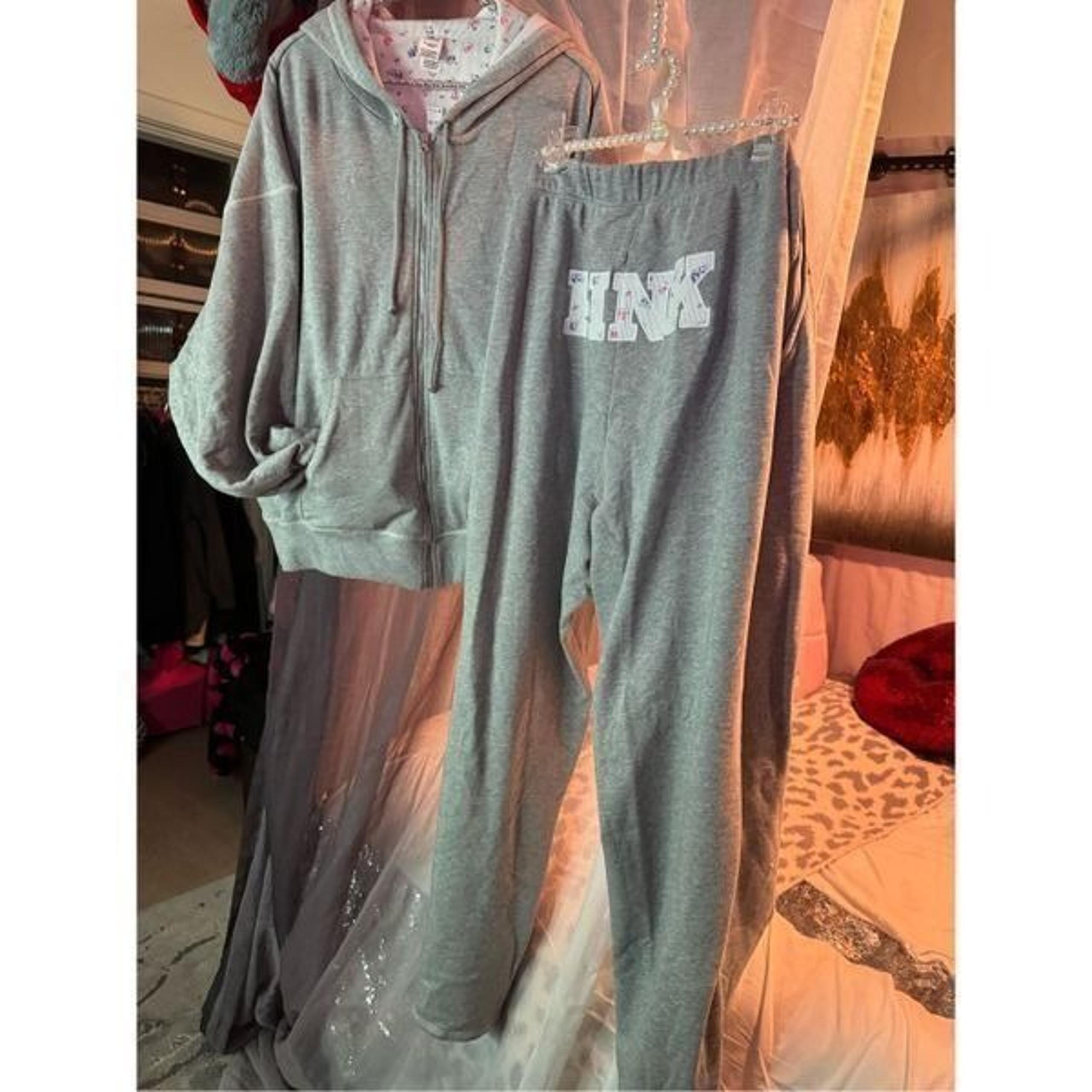 VS pink x Frankie’s bikini y2k sweatsuit pants sweatshirt sweatpants  xl/xxl nwt