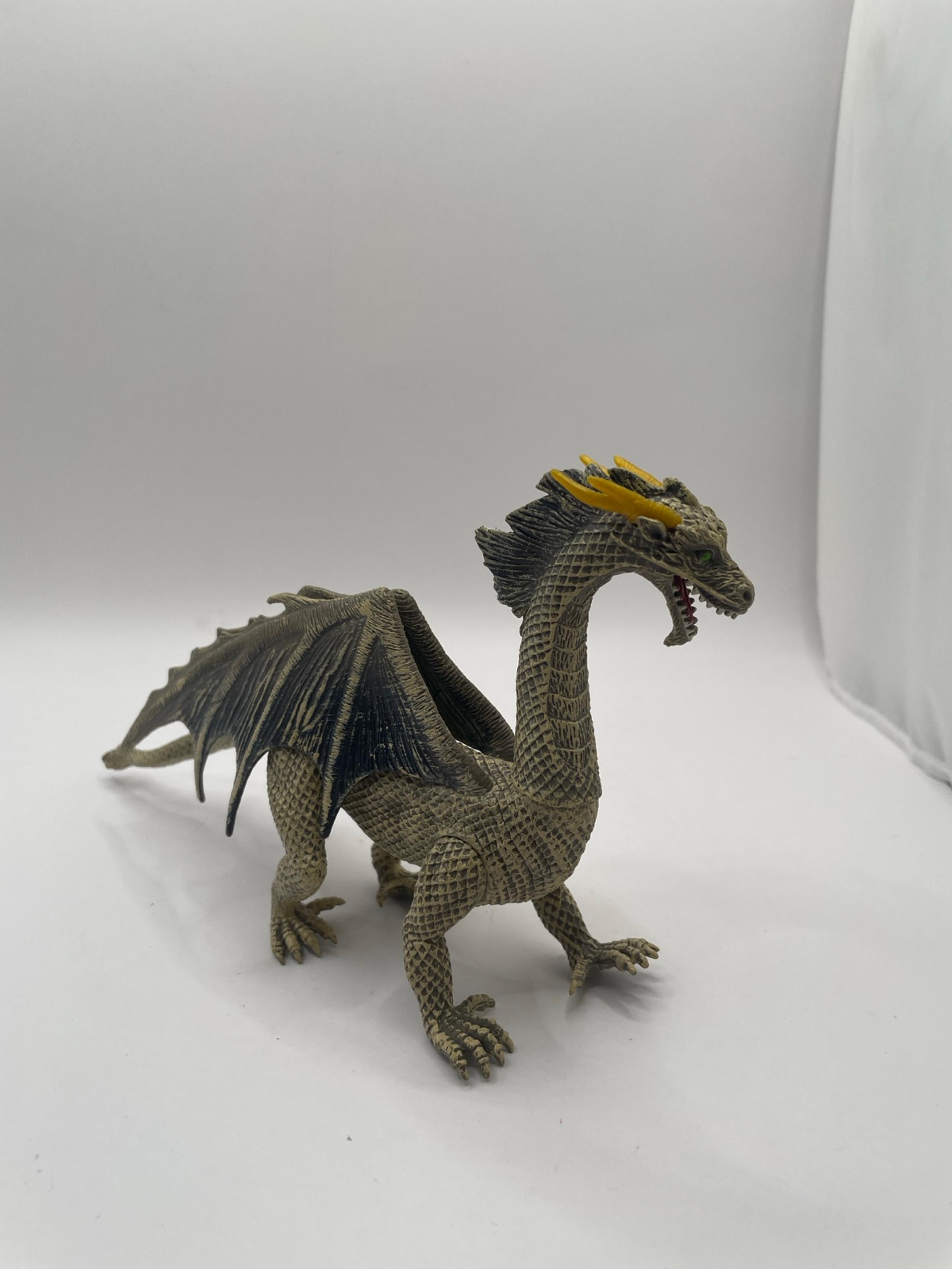 Greenish/Brown Dragon Action Figure toy