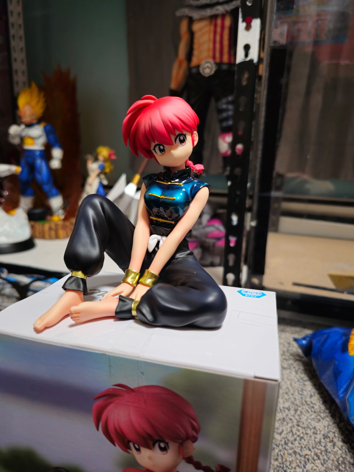 ranma 1/2 ranma repainted figure