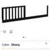 davinci ebony toddler bed conversion kit