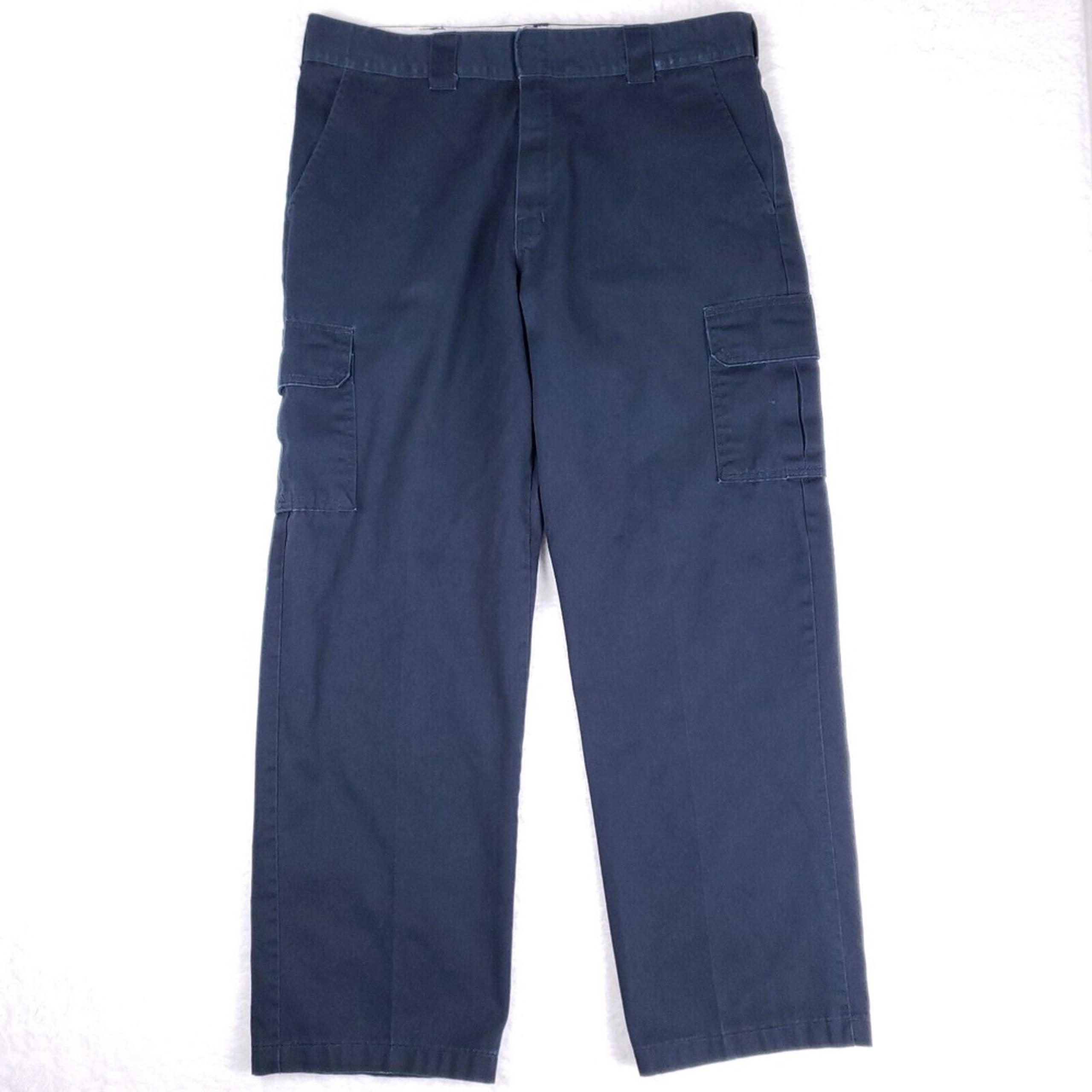 Dickies Mens Cargo Work Pants Relaxed Fit Straight Leg Utility Streetwear Skater