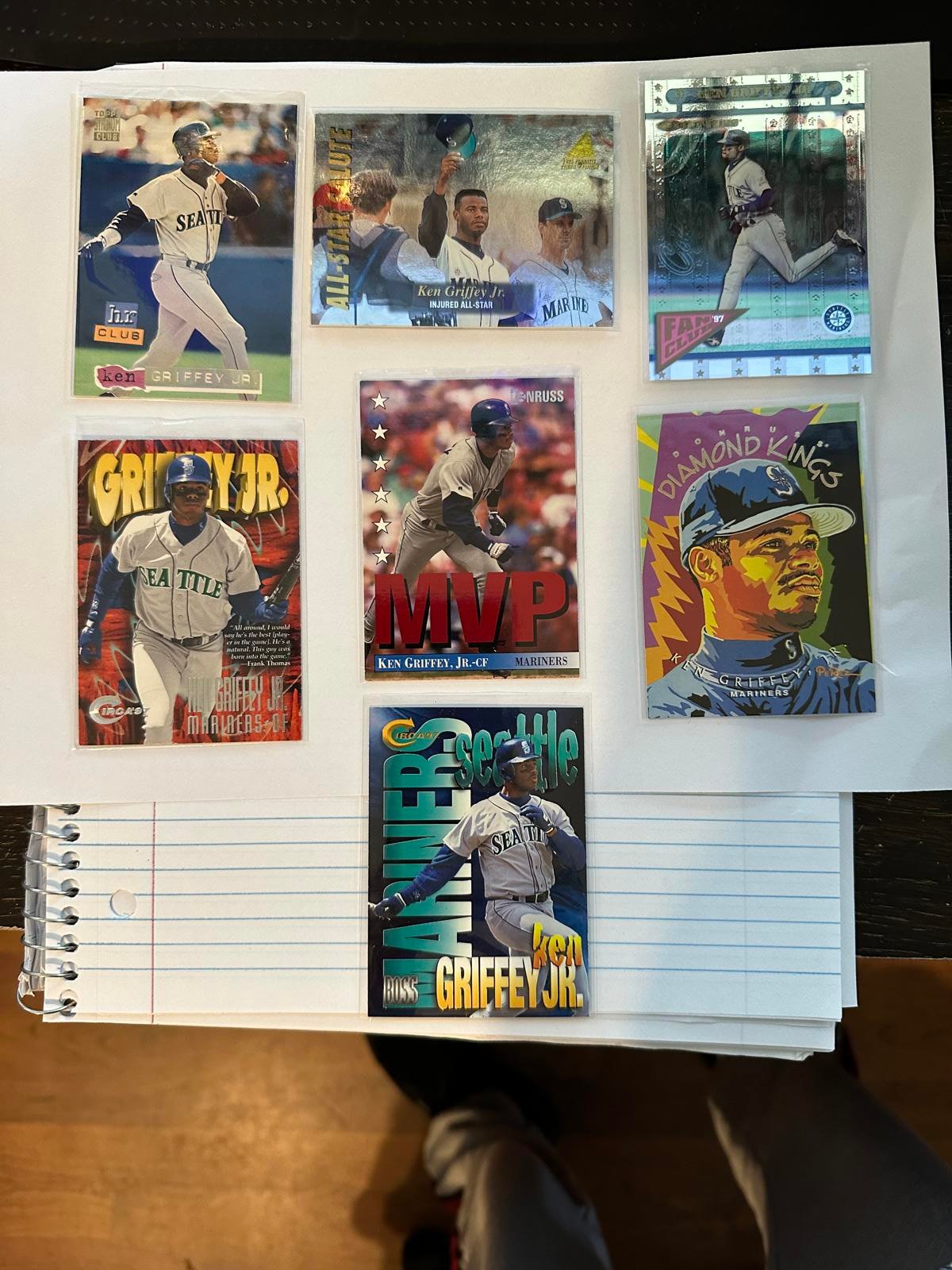 Ken Griffey Jr Insert Lot **MINT**
