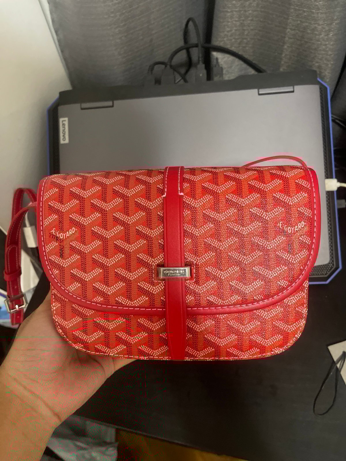 Goyard messenger bag
