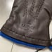 【Brand New and Unused】LANVIN on blue Lambskin Gloves for Men