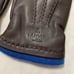 【Brand New and Unused】LANVIN on blue Lambskin Gloves for Men