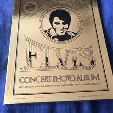 Elvis Concent Photo Album