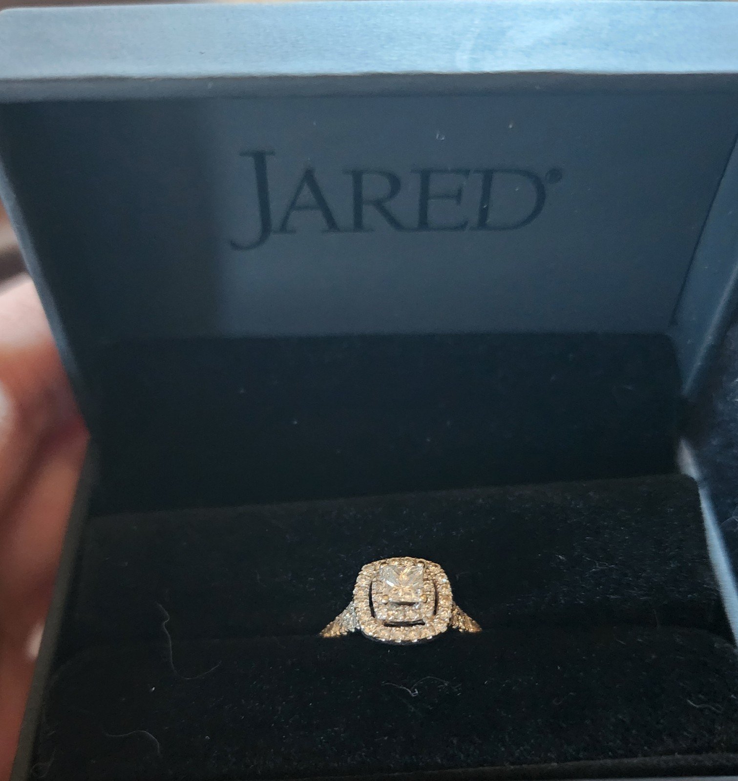 Neil Lane Princess-Cut Diamond Engagement Ring