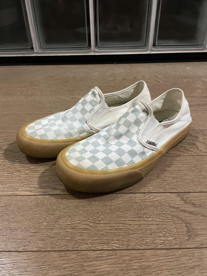 Polka dot vans slip ons womens best sale