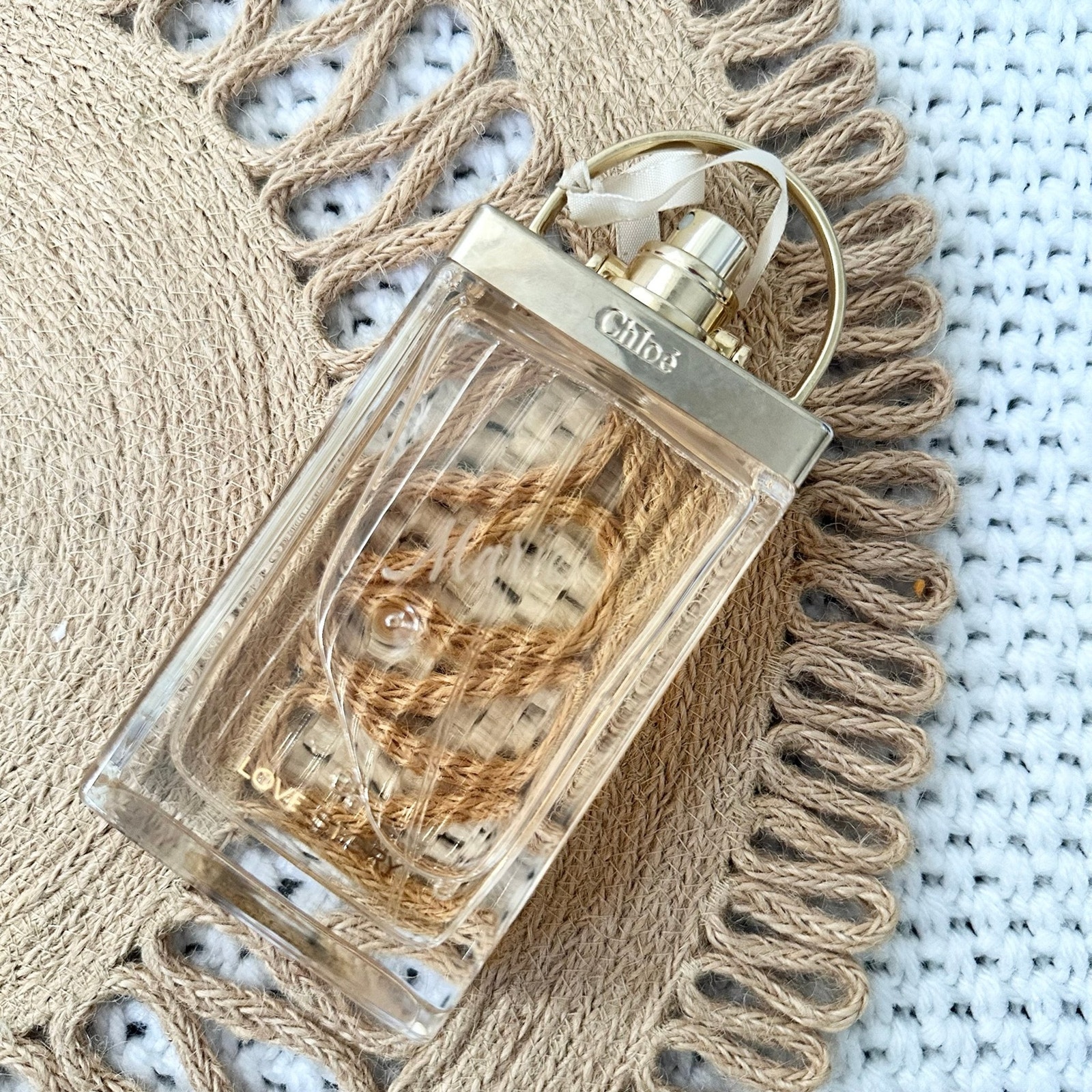 Chloe Love Story Eau De Parfum Nearly Full 2.5 fl oz Engraved Marie