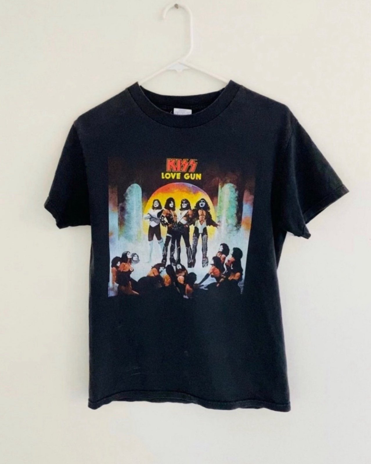 Vintage Wonderland KISS 2001 Love Gun Tee Small