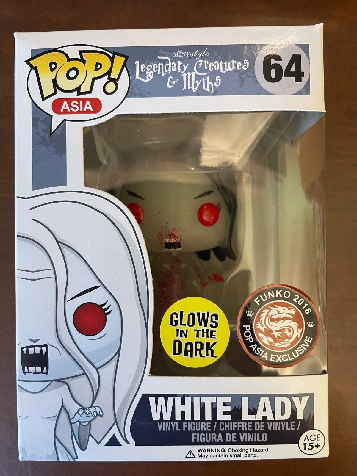 White lady funko pop (bloody variant)