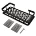 Punch-free Bathroom Shelf Wall Mounted Luxury Storage Rack Kitchen Organizer