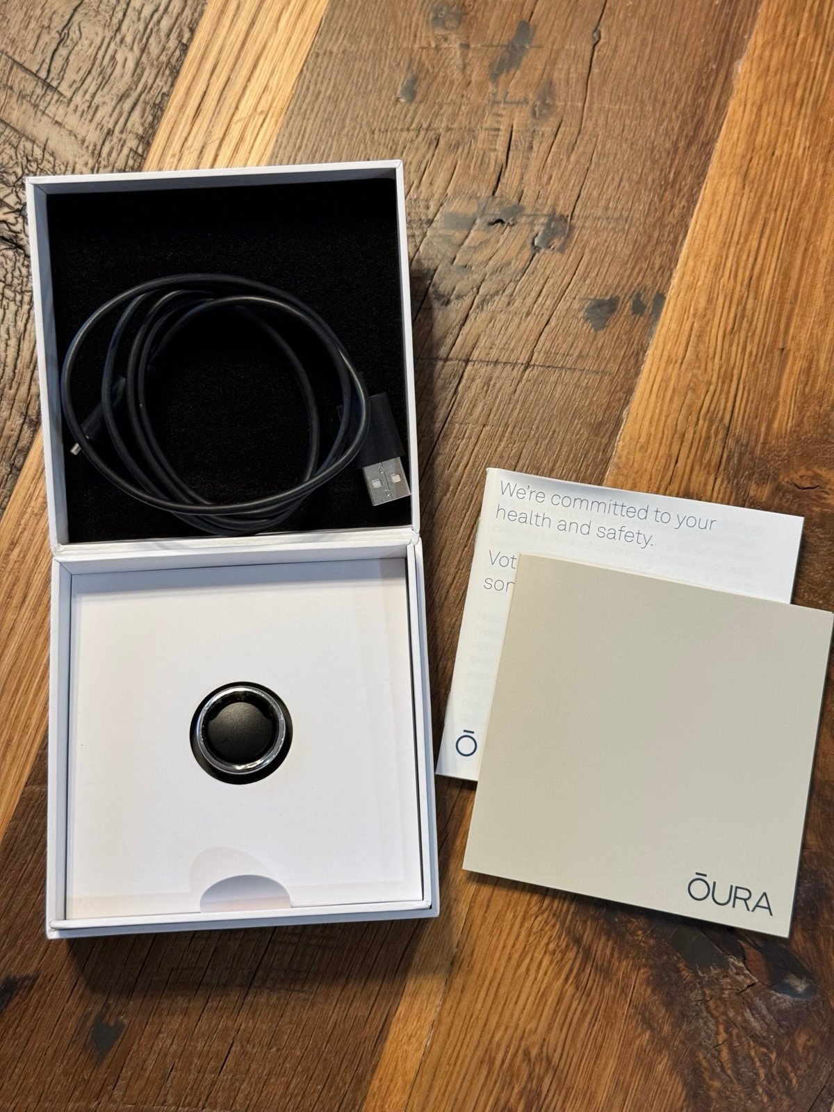 Oura Gen 3 Horizon Silver size 10