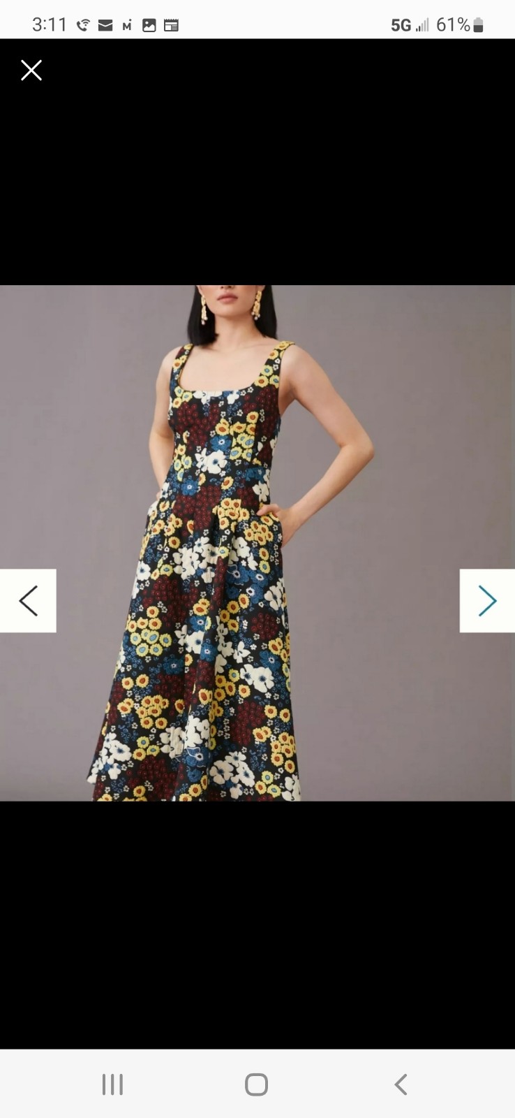 Anthropologie by Maeve Marigold dress size 0
