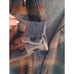 American Outback Mens Size Medium Sherpa Lined Fleece Plaid Flannel Jacket Hood