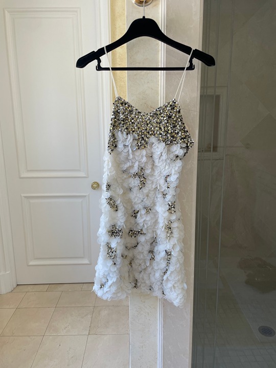 Musani White Couture Dress