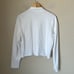 J. Crew white polo cardigan