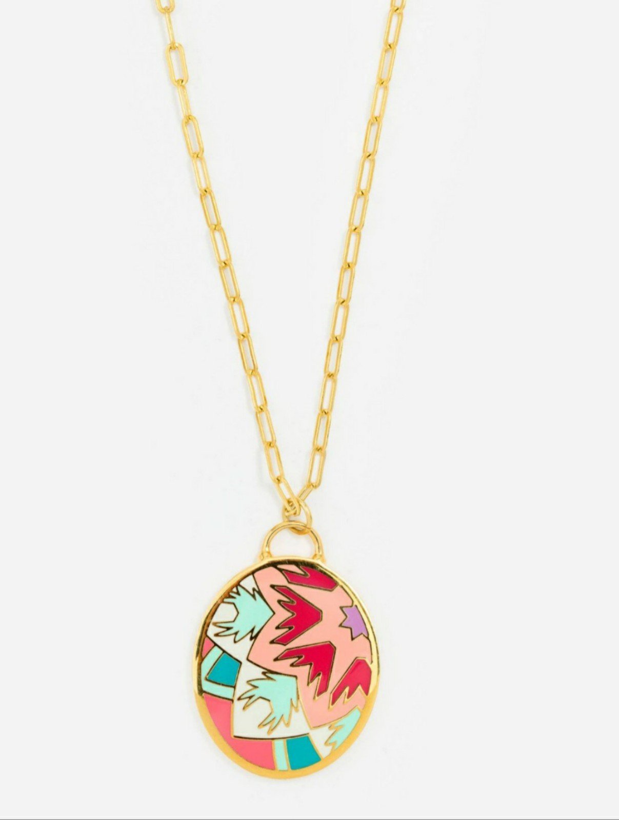Johnny Was Kaleida Pendant Necklace NEW