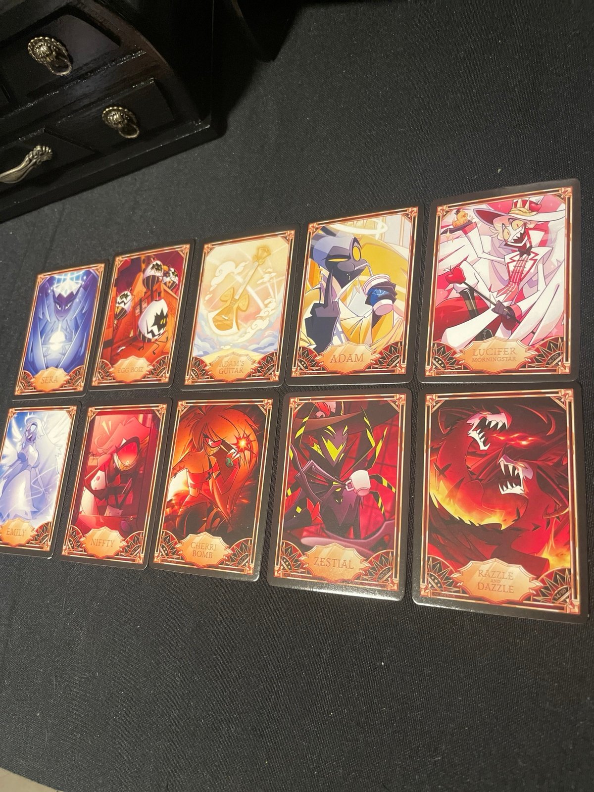 Hazbin Hotel trading cards two three four star bundle