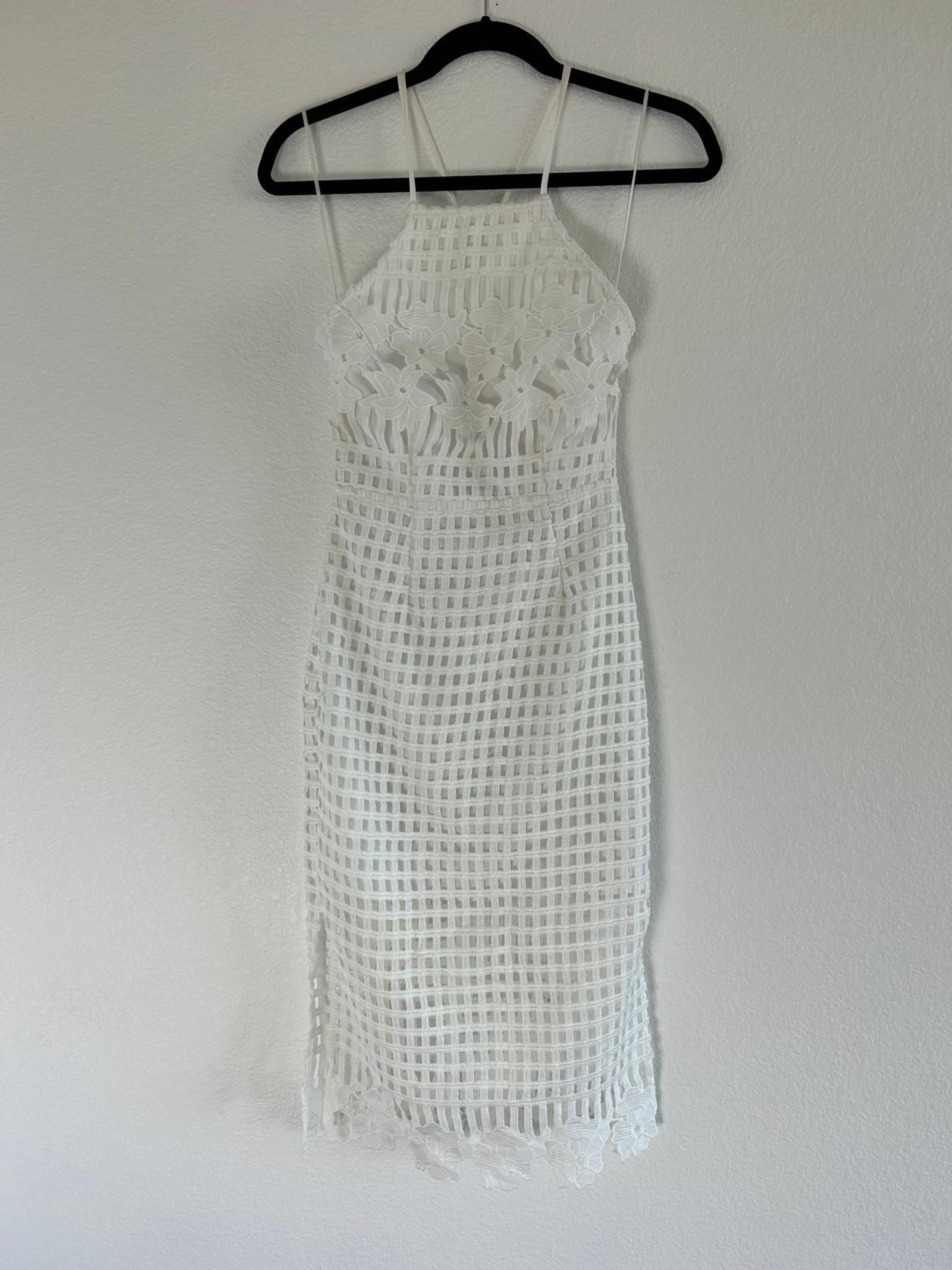 Elliatt White Lace platonic Dresssize XS