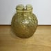 VTG Set Anchor Hocking Amber Lido Milano Honey Gold Pitcher and 10 Glasses