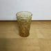 VTG Set Anchor Hocking Amber Lido Milano Honey Gold Pitcher and 10 Glasses