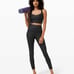 Lululemon Align Pant II 25 Lattice Work Emboss Black