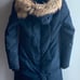 Vince Camuto women down trench Navy Coat