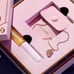 Brand New Glossier Gold Kit Necklace Lip Gloss Holiday Set
