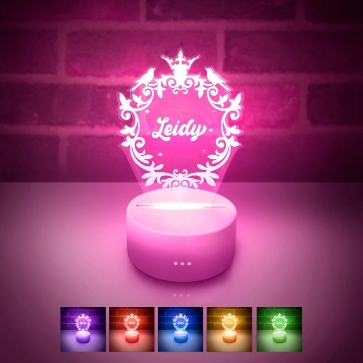 Name Sign Night Light Personalized A333