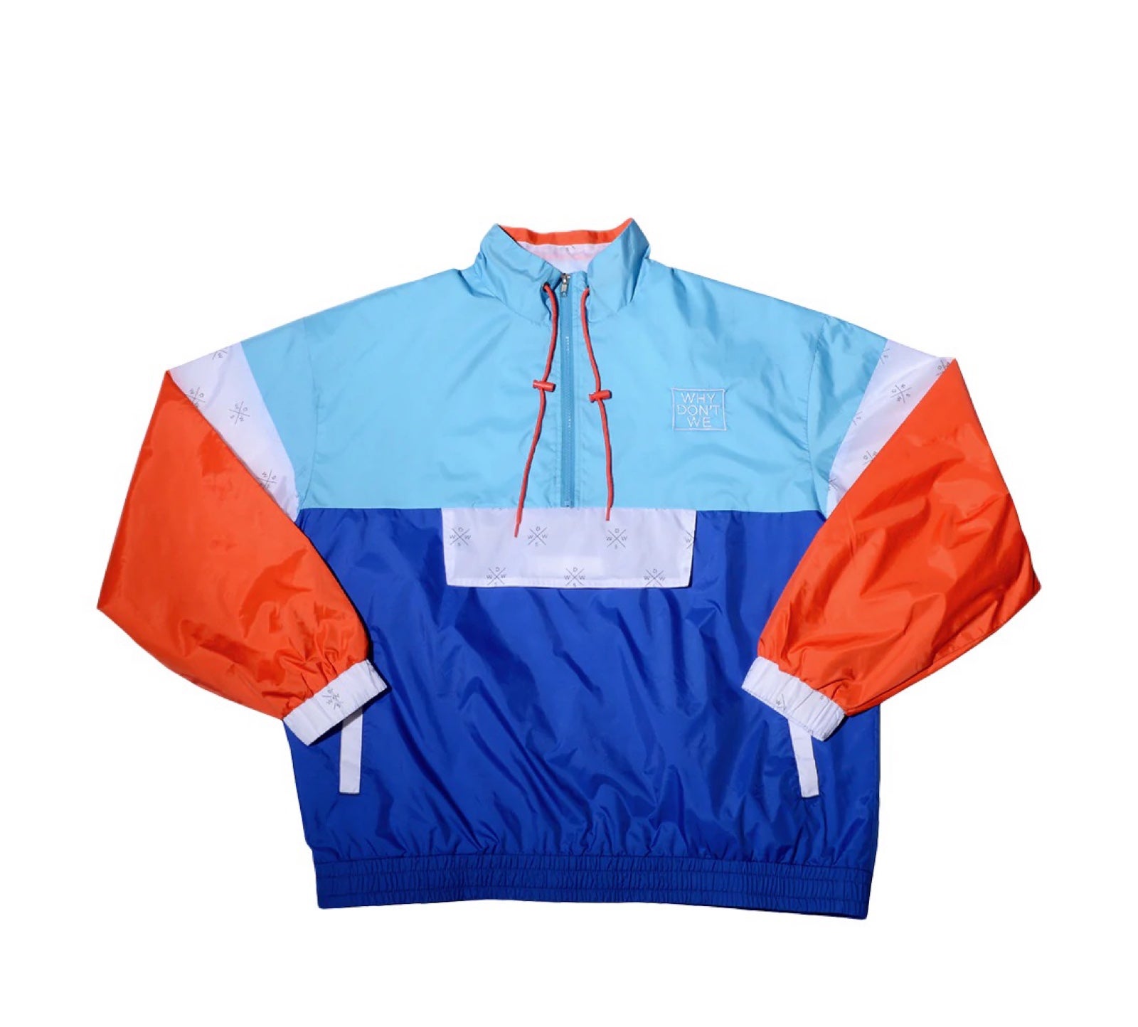 Why Don’t We logo windbreaker