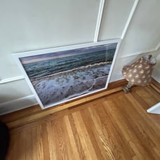 Art work photograph of water in nantucket